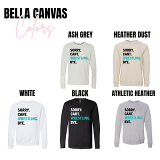 Sorry Can't Wrestling Bye V1 Top