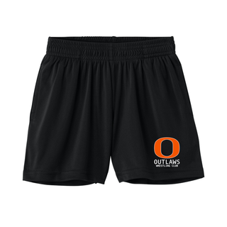 Ogden's Outlaws Wrestling Club Youth Competitor Pocketed Short (Black) V1