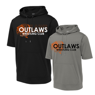 Ogden's Outlaws Wrestling Club Fleece Short Sleeve Hooded Pullover V2