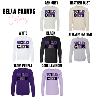 Wildcats Shirt Leopard Varsity Block