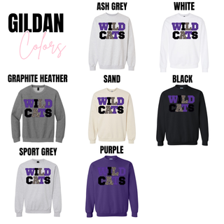 Wildcats Shirt Leopard Varsity Block