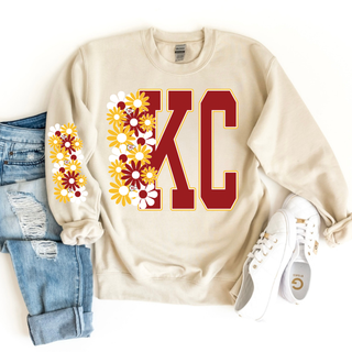 KC Floral Initial Shirt