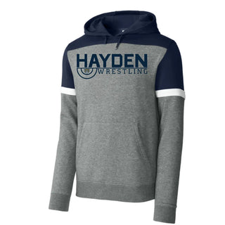 Hayden Wildcats Wrestling Drive Fleece Colorblock Hoodie V2