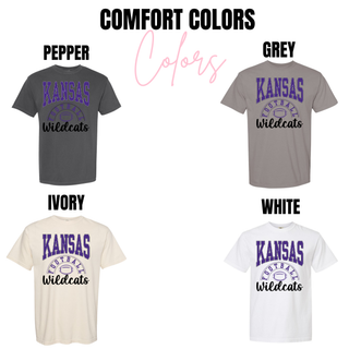 Wildcats Purple Football Spirit Top