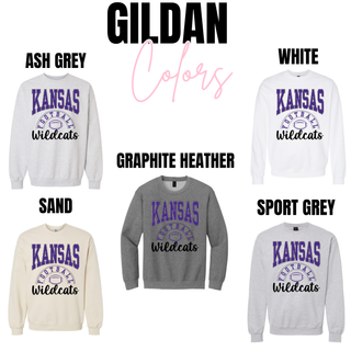 Wildcats Purple Football Spirit Top
