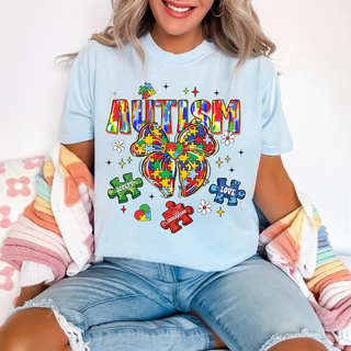 Colorful Autism Support Top