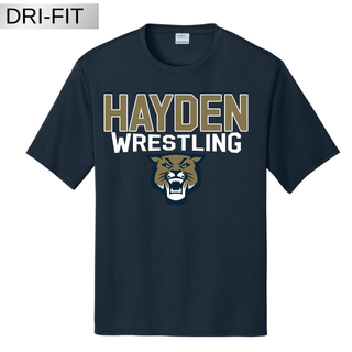 Hayden Wildcats Wrestling Dri Fit Option 5