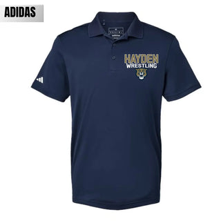 Hayden Wrestling Adidas Performance Polo Navy