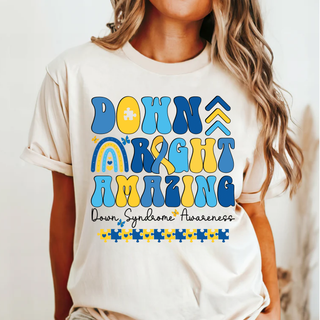 Down Right Amazing Down Syndrome Awareness Top V2