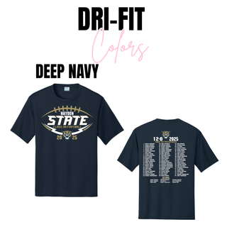 Hayden State Football 2025 Dri Fit