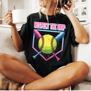 Respect the Drip Softball Edition Top