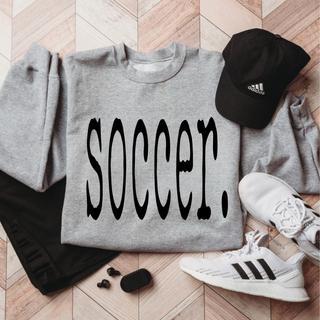 Soccer Typography Top