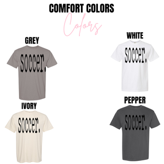 Soccer Typography Top