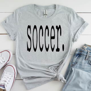 Soccer Typography Top