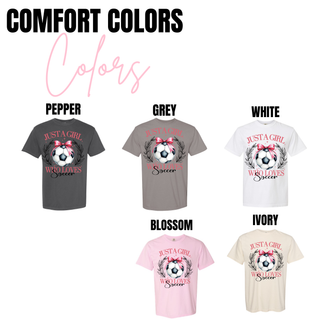 Just a Girl Who Loves Soccer Top