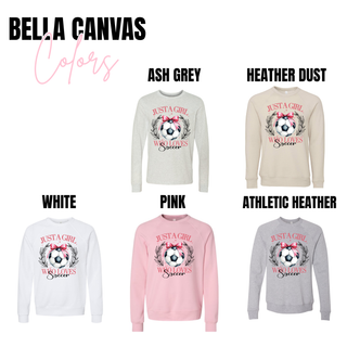 Just a Girl Who Loves Soccer Top