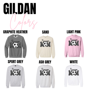 Faux Glitter Soccer Mom Top