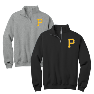 Pirates Baseball 1/4-Zip Cadet Collar Sweatshirt V1
