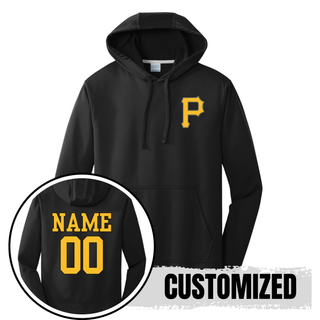 Pirate Baseball Performance Fleece Pullover Hooded V1