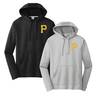 Pirate Baseball Performance Fleece Pullover Hooded V1