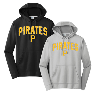 Pirate Baseball Performance Fleece Pullover Hooded V2