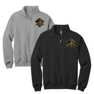 Pirates Baseball 1/4-Zip Cadet Collar Sweatshirt V4