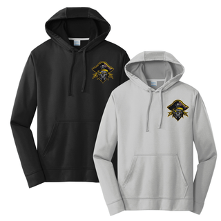 Pirate Baseball Performance Fleece Pullover Hooded V4