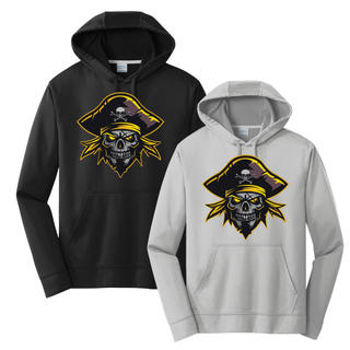 Pirate Baseball Performance Fleece Pullover Hooded V6