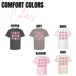 Soccer Balls and Pink Bows Top