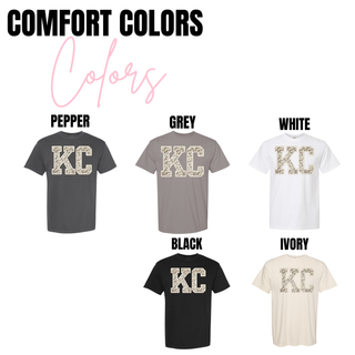 Distressed KC Camo Top