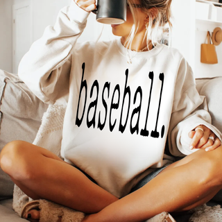 Baseball Typography Top