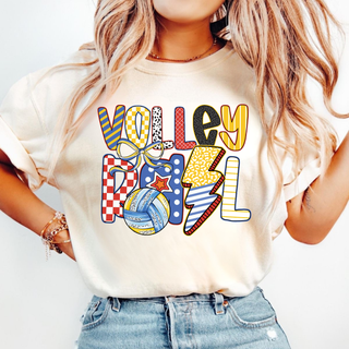 Volleyball Letters Top