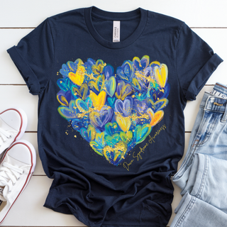 Down Syndrome Awareness Heart Top
