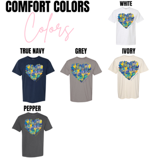 Down Syndrome Awareness Heart Top
