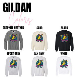 Banana Lightning Bolt Top