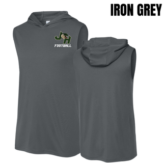 Jackson Heights Cobras Classic JH Football Competitor Sleeveless Hoodie