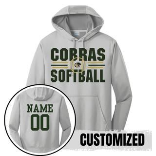 Jackson Heights Softball Performance Fleece Pullover Hooded V1
