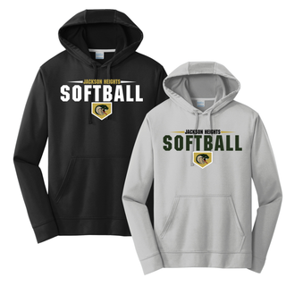 Jackson Heights Softball Performance Fleece Pullover Hooded V2