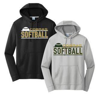 Jackson Heights Softball Performance Fleece Pullover Hooded V4