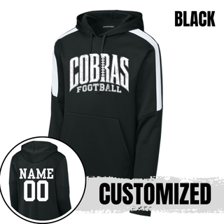 Jackson Heights Cobras Classic JH Football Fan Favorite Hoodie