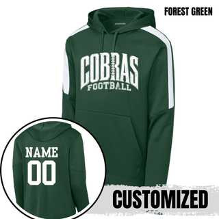 Jackson Heights Cobras Classic JH Football Fan Favorite Hoodie