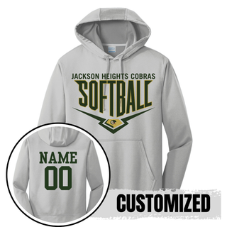 Jackson Heights Softball Performance Fleece Pullover Hooded V3