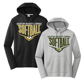Jackson Heights Softball Performance Fleece Pullover Hooded V3