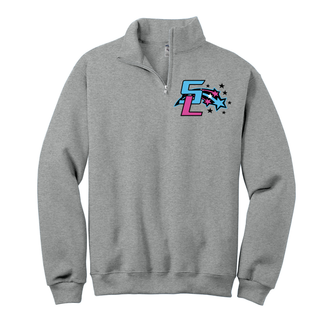 SL Softball 1/4-Zip Cadet Collar Sweatshirt V1