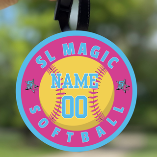 SL Magic Softball Bag Tag