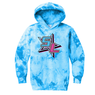 SL Softball Crystal Tie-Dye Pullover Hoodie V2