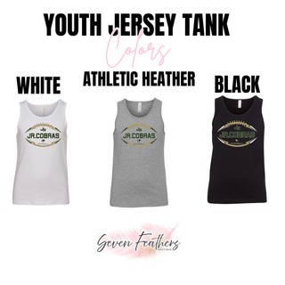 Jackson Heights Jr. Cobras Football Tradition Youth Jersey Tank