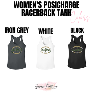 Jackson Heights Jr. Cobras Football Tradition Women’s PosiCharge Racerback Tank