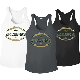 Jackson Heights Jr. Cobras Football Tradition Women’s PosiCharge Racerback Tank