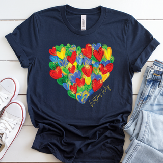 Watsons Way Autism Heart Top